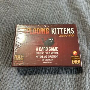 Exploding Kittens Card Game – New & Sealed
fun card game family games easy